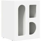  Nočna omarica Bela 40 x 35 x 50 cm Konstruiran les, (5000107197) | Shoptok.si