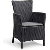 Keter 3-dijelni vanjski blagovaonski set Iowa grafitna boja 223929 | shoptok.hr
