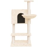  Penjalica za mačke sa stupovima za grebanje krem 108,5 cm | shoptok.hr