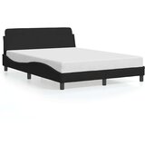  Okvir za krevet Dover crni 140 x 190 cm baršunasti | shoptok.hr