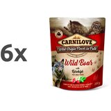 Carnilove dog adult - prašič & šipek, vrečka 300g 6 x 300 g Cene