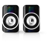 Oem Nedis, Gaming Stereo 2.0 USB 30W RGB kompaktni zvočnik, Črna, (5000250446) | Shoptok.si