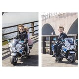 Policijski motor na akumulator BMW Police - bijeli | shoptok.hr