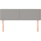  Uzglavlja svjetlosiva 144x5x78/88 cm od tkanine | shoptok.hr