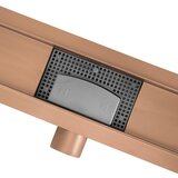 REA Bath Linijski odtok Neox brush copper 80 | Shoptok.si