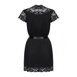 Obsessive 810-PEI-1 Peignoir Black L/XL | shoptok.hr