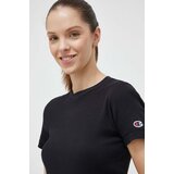 Champion Bombažna kratka majica črna barva | Shoptok.si