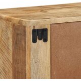 Zidni TV ormarić 100x32x25 cm puno drvo grubo mango | Eponuda.ba
