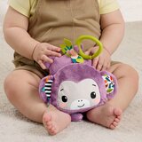 Fisher Price Hanging Monkey With Music kontrastna viseča igrača 1 kos | Shoptok.si