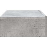 vidaXL TV ormarić s LED svjetlima siva boja betona 60 x 35 x 15 5 cm | shoptok.hr