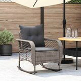 Maison Chic Vrtni gugalni stoli - Stol za vrt z blazinami siv poli ratan JS269, (21878861) | Shoptok.si