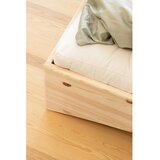 Karup Design Zakonska postelja iz masivnega bora brez vzglavja 140x200 cm v naravni barvi Orbit – | Shoptok.si