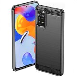 Techsuit Carbon Silicone ovitek za Xiaomi Redmi Note 11 Pro 4G / Note 11 Pro 5G/ Note 12 Pro 4G/LTE - črna | Shoptok.si