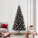  Božićno drvce Crna 210 cm PVC | shoptok.hr
