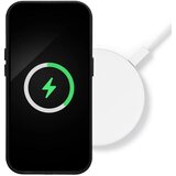  Kožna Mag Cover maska kompatibilna s MagSafe za iPhone 13 crna | shoptok.hr