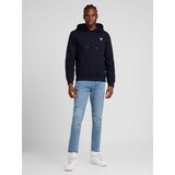 Guess Jeans Sweater majica mornarsko plava / crvena / bijela | shoptok.hr