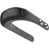 Funny Me - punjivi, podesivi vibrirajući prsten za penis (crni) | shoptok.hr