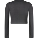 Guess Jeans majica dugih rukava za djevojčice, crna | shoptok.hr