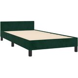  Okvir za krevet bez madraca tamnozeleni 90x190 cm baršunasti | shoptok.hr