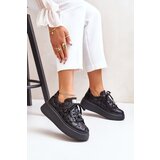 Maciejka Leather Sports Shoes On Platform | Shoptok.si