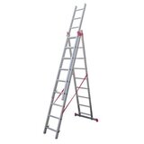 Aluminijumske merdevine 3 x 8 gazišta
