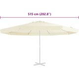  Zamjenska tkanina za vrtni suncobran 515 cm boja pijeska | shoptok.hr