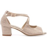 GOODIN Beige women's high-heeled sandals | shoptok.hr