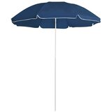  Vrtni suncobran s čeličnim stupom 180 cm plavi | shoptok.hr