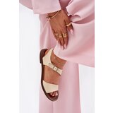 Zazoo Ladies leather flat sandals 3014 beige | Eponuda.ba