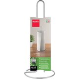 Metaltex Jekleno stojalo za papirnate brisače v sijajno srebrni barvi ø 14 cm Luxy – | Shoptok.si