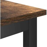  Klupa za blagovanje Dimljeni hrast 100 x 32 5 x 48 5 cm | shoptok.hr