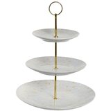 Posuda za Voće DKD Home Decor 27 x 27 x 34 cm Porculan Plava Roza Metal | shoptok.hr