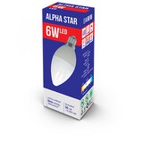 Alpha Star E14 LED sijalica 6 W, 4000 K, 480 lm, sveća, bela | Eponuda.com