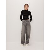 Reserved - Wide leg traperice - siva | shoptok.hr