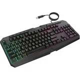 tipkovnica GAMING GUNNER, osvjetnjenje RGB, IPX4, Silent, anti-ghost