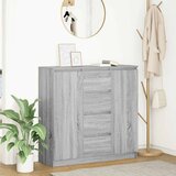  Komoda s ladicama siva sonoma 100,5x35x98,5cm konstruirano drvo | shoptok.hr