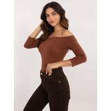 BASIC Feel Good Blouse-RV-BZ-4692.68P-brown | ePonuda.com