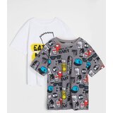 Sinsay Komplet od 2 majice dugih rukava The Simpsons | shoptok.hr