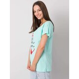 FANCY T-shirt-FA-TS-7196.74P-mint | Shoptok.si