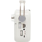  Radio prijemnik sa solarnim napajanjem RPR9, FM-AM-SW, Bluetooth, Bijeli | Eponuda.ba