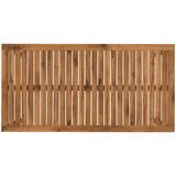  Stol za večeru u vrtu Prirodna i bijela 108,5 x 55 x 75 cm | shoptok.hr