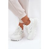 Boto EVENTO Women's Sports Sneakers On Thick Sole White Prononice | Shoptok.si