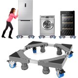 NIUXX nastavljivo stojalo za pralni stroj z 8 nogami in 4 kolesi 41.5–65 cm | Shoptok.si