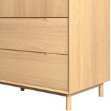 Bessagi Home Omara Za Oblačila Marlo, Barve Hrasta, Š. 148cm | Shoptok.si