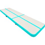  Strunjača na napuhavanje s crpkom 600 x 100 x 20 cm PVC zelena | shoptok.hr