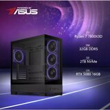  BaB računalo Inferno M (Ryzen 7 7800X3D, Liquid, RTX 5080, 32GB DDR5, 2TB SSD, RGB, Win11P) Powered By ASUS | shoptok.hr