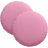  Jastučići za sjedenje 2 pcs Ružičasta Ø30 x 13 cm tkanina | Eponuda.ba