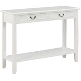 Konzolni stol bijeli 110 x 35 x 80 cm drveni | shoptok.hr