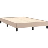 vidaXL Posteljni okvir kapučino 120x190 cm umetno usnje, (21142436) | Shoptok.si