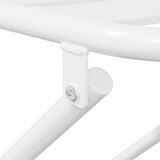 Bistro set za vrt 3 pcs Bijelo Čelik | Eponuda.com